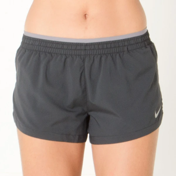 SHORTS NIKE ELEVATED TRACK 3 FEMININO - Chumbo