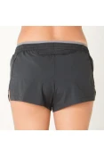 SHORTS NIKE ELEVATED TRACK 3 FEMININO - Chumbo