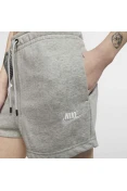 SHORTS NIKE NSW ESSNTL FLC HR SHORT FT FEMININO - Cinza SHORTS NIKE NSW ESSNTL FLC HR SHORT FT FEMININO - Cinza