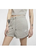 SHORTS NIKE NSW ESSNTL FLC HR SHORT FT FEMININO - Cinza SHORTS NIKE NSW ESSNTL FLC HR SHORT FT FEMININO - Cinza