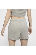 SHORTS NIKE NSW ESSNTL FLC HR SHORT FT FEMININO - Cinza SHORTS NIKE NSW ESSNTL FLC HR SHORT FT FEMININO - Cinza