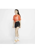 SHORTS NIKE NSW ESSNTL FLC HR SHORT FT FEMININO - Preto