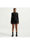 SHORTS NIKE ONE DF MR 3IN 2IN FEMININO - Preto/branco