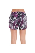 SHORTS NIKE PRINTED TEMPO FEMININO - Roxo/branco