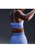 SHORTS NIKE PRO SCULPT FEMININO - Azul celeste
