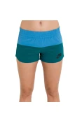 SHORTS NIKE REMIX FEMININO - Azul/verde SHORTS NIKE REMIX FEMININO - Azul/verde