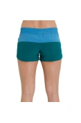 SHORTS NIKE REMIX FEMININO - Azul/verde SHORTS NIKE REMIX FEMININO - Azul/verde