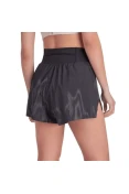 SHORTS OLYMPIKUS CORRE 3 FEMININO - Preto/cinza
