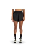 SHORTS OLYMPIKUS CORRE 3 FEMININO - Preto/prata