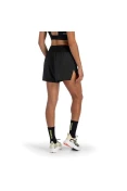 SHORTS OLYMPIKUS CORRE 3 FEMININO - Preto/prata