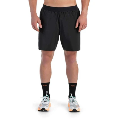 SHORTS OLYMPIKUS CORRE 7 MASCULINO - Preto/prata