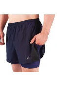 SHORTS POKER RUNNER INTERNA MAX MASCULINO - Marinho/preto