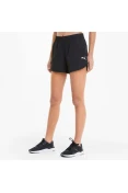SHORTS PUMA ACTIVE 4 WOVEN FEMININO - Preto