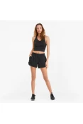 SHORTS PUMA ACTIVE 4 WOVEN FEMININO - Preto