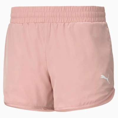SHORTS PUMA ACTIVE 4 WOVEN FEMININO - Rosa