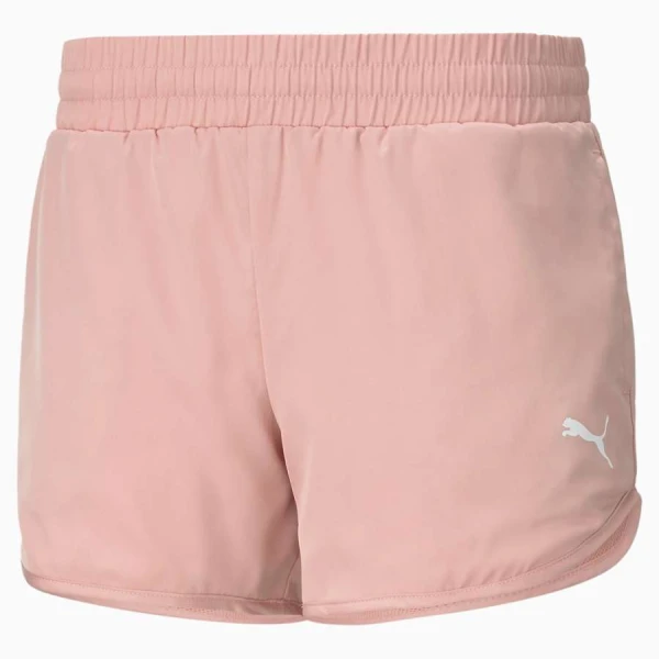 SHORTS PUMA ACTIVE 4 WOVEN FEMININO - Rosa