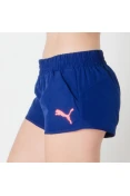 SHORTS PUMA ACTIVE ESS WOVEN FEMININO - Azul