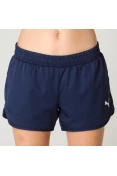 SHORTS PUMA ACTIVE WOVEN FEMININO - Marinho