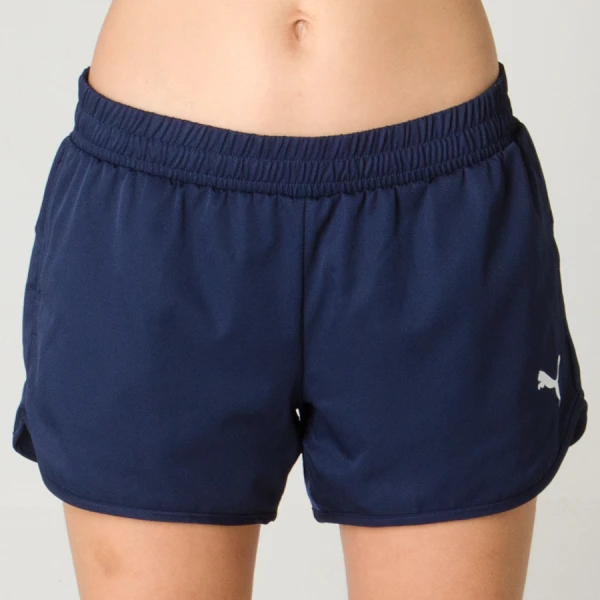 SHORTS PUMA ACTIVE WOVEN FEMININO - Marinho