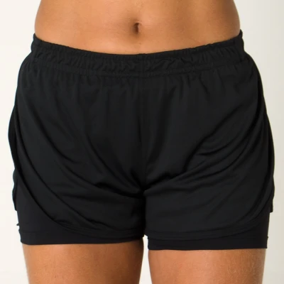 SHORTS UMBRO TWR DOUBLE NEW FEMININO - Preto