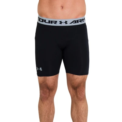 SHORTS UNDER ARMOUR COMPRESSÃO HEATGEAR MASCULINO - Preto