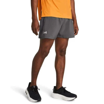 SHORTS UNDER ARMOUR LAUNCH 5 MASCULINO - Cinza