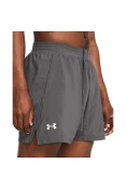 SHORTS UNDER ARMOUR LAUNCH 5 MASCULINO - Cinza