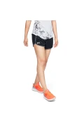 SHORTS UNDER ARMOUR TECH MESH SHO FEMININO - Preto/grafite