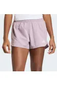 SHORTS ADIDAS PACER WORKOUT FEMININO - Lilas