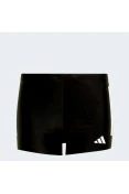 SUNGA ADIDAS 3 LISTRAS BOXER INFANTIL - Preto/branco