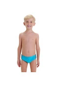 SUNGA ADIDAS 3 LISTRAS BOYS NOVO INFANTIL - Azul