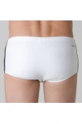 SUNGA ADIDAS 3-STRIPES WIDE - Branco/preto