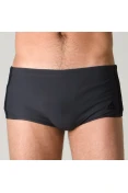 SUNGA ADIDAS 3-STRIPES WIDE - Chumbo/preto