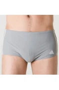 SUNGA ADIDAS 3-STRIPES WIDE - Grafite/cinza