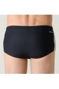 SUNGA ADIDAS 3-STRIPES WIDE - Preto/branco