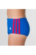 SUNGA ADIDAS 3S WIDE INFANTIL - Azul/vermelho