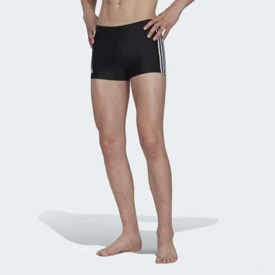 SUNGA ADIDAS BOXER 3 LISTRAS - Preto SUNGA ADIDAS BOXER 3 LISTRAS - Preto