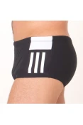 SUNGA ADIDAS COLORBLOCKED WIDE - Preto/branco SUNGA ADIDAS COLORBLOCKED WIDE - Preto/branco
