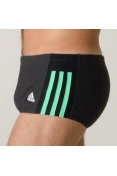 SUNGA ADIDAS CORE LARGA - Chumbo/verde SUNGA ADIDAS CORE LARGA - Chumbo/verde
