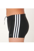 SUNGA ADIDAS FIT BOXER 3S INFANTIL - Preto/branco