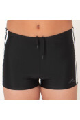 SUNGA ADIDAS FIT BOXER 3S INFANTIL - Preto/branco