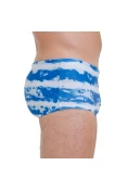 SUNGA ADIDAS GRAPH 3 - Branco/azul