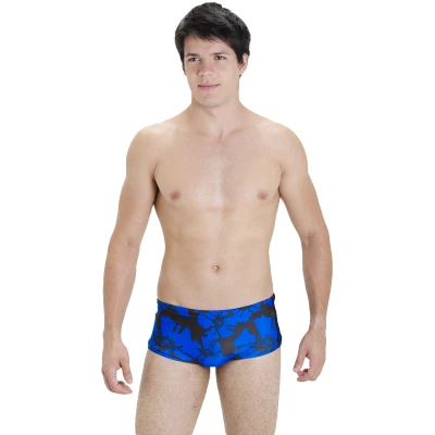 SUNGA ADIDAS GRAPH - Azul/preto
