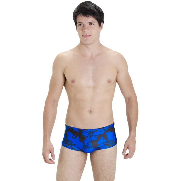 SUNGA ADIDAS GRAPH - Azul/preto