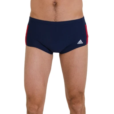 SUNGA ADIDAS LARGA CORE - Marinho/vermelho SUNGA ADIDAS LARGA CORE - Marinho/vermelho