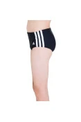 SUNGA ADIDAS LATERAL LARGA 3S INFANTIL - Preto/branco