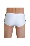 SUNGA ADIDAS LATERAL LARGA 3S NOVO - Branco SUNGA ADIDAS LATERAL LARGA 3S NOVO - Branco