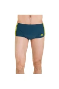SUNGA ADIDAS LATERAL LARGA 3S - Verde/amarelo SUNGA ADIDAS LATERAL LARGA 3S - Verde/amarelo
