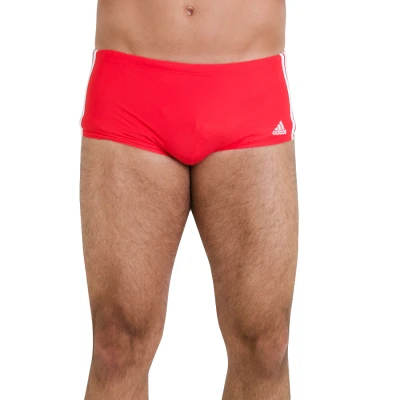 SUNGA ADIDAS LATERAL LARGA 3S - Vermelho/branco SUNGA ADIDAS LATERAL LARGA 3S - Vermelho/branco