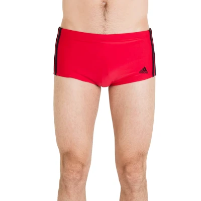 SUNGA ADIDAS LATERAL LARGA 3S - Vermelho/preto SUNGA ADIDAS LATERAL LARGA 3S - Vermelho/preto